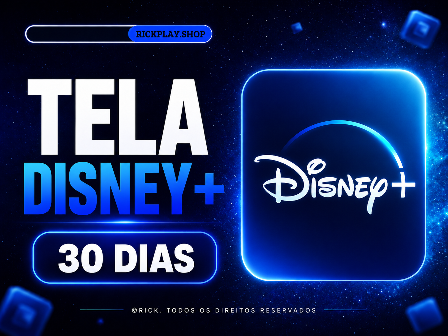 Disney - 1 perfil plano premium - entrega instantânea