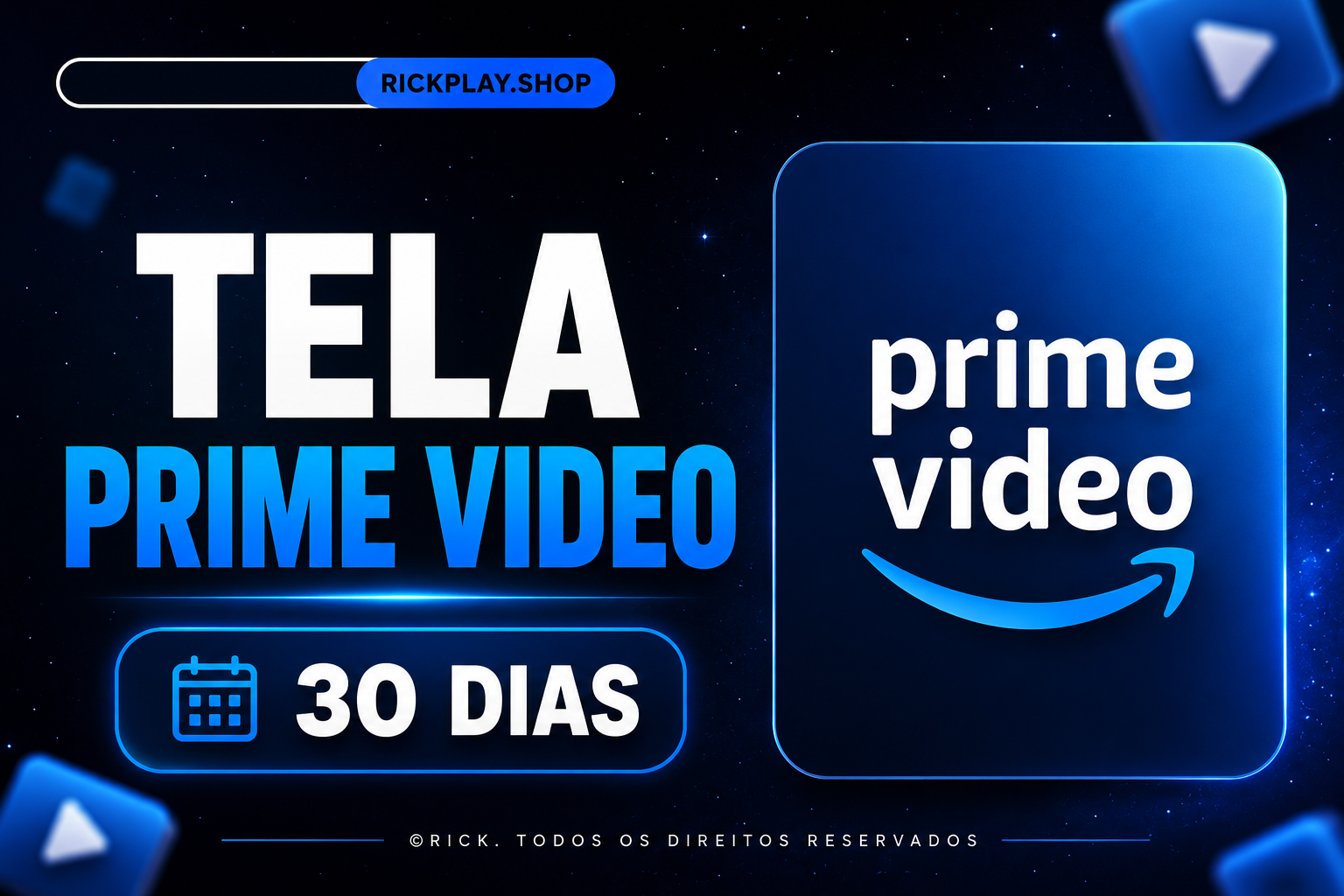 Prime vídeo - 1 perfil com anucios - entrega instantânea